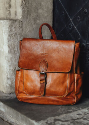 Naturaalnahast seljakott Marco Mazzini - Image 5