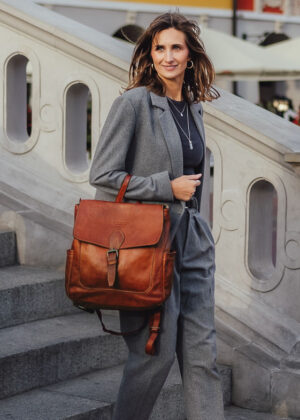 Naturaalnahast seljakott Marco Mazzini - Image 2