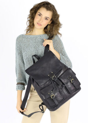 Naturaalnahast seljakott Marco Mazzini - Image 3