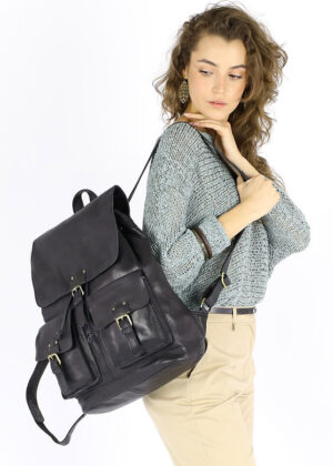 Naturaalnahast seljakott Marco Mazzini - Image 2