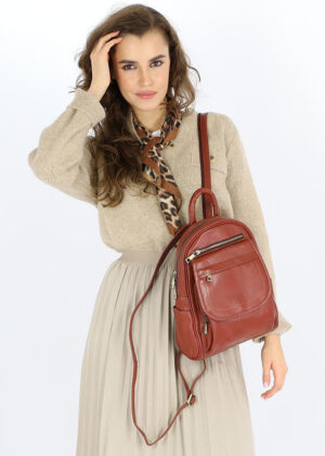 Naturaalnahast seljakott Marco Mazzini - Image 10