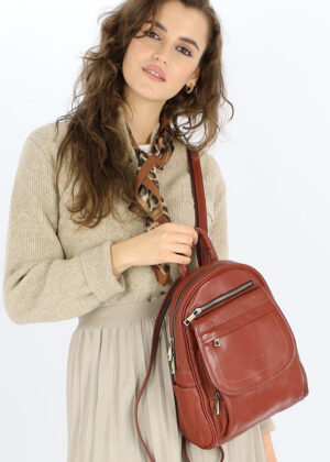 Naturaalnahast seljakott Marco Mazzini - Image 3