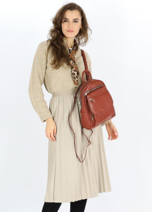 Naturaalnahast seljakott Marco Mazzini - Image 7