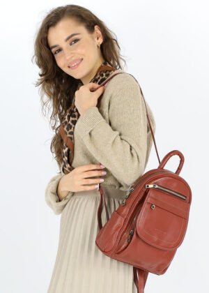 Naturaalnahast seljakott Marco Mazzini - Image 6