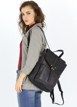 Naturaalnahast seljakott Marco Mazzini - Image 3