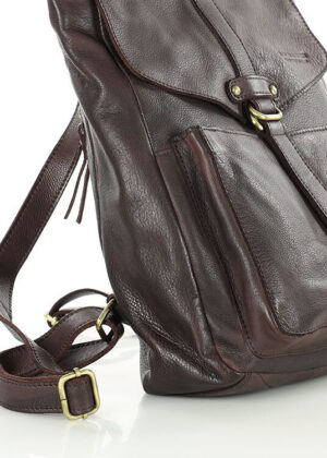 Naturaalnahast seljakott Marco Mazzini - Image 4