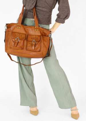 Naturaalnahast naiste käekott Marco Mazzini - Image 9