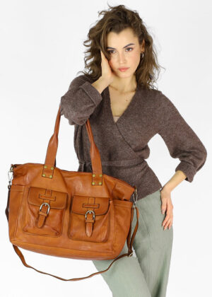 Naturaalnahast naiste käekott Marco Mazzini - Image 8