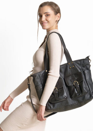 Naturaalnahast naiste käekott Marco Mazzini - Image 4