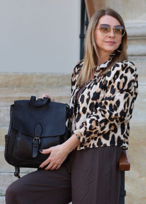 Naturaalnahast seljakott Marco Mazzini - Image 3