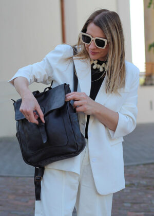 Naturaalnahast seljakott Marco Mazzini - Image 6