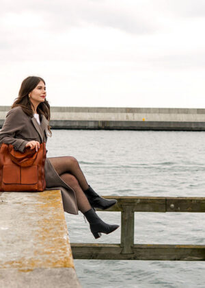 Moteriška natūralios odos rankinė Marco Mazzini - Image 6