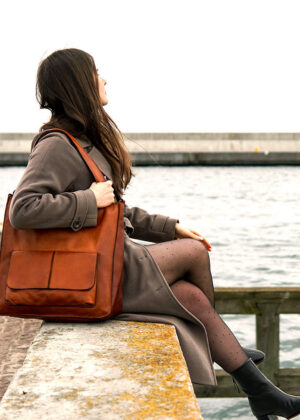 Moteriška natūralios odos rankinė Marco Mazzini - Image 7