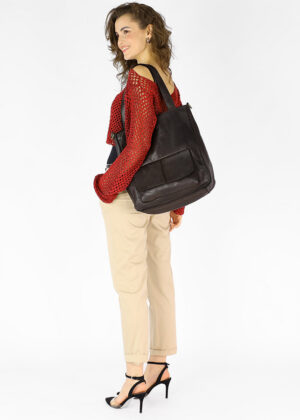 Naturaalnahast naiste käekott Marco Mazzini - Image 3