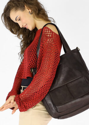 Naturaalnahast naiste käekott Marco Mazzini - Image 2