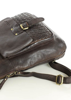 Naturaalnahast seljakott Marco Mazzini - Image 13