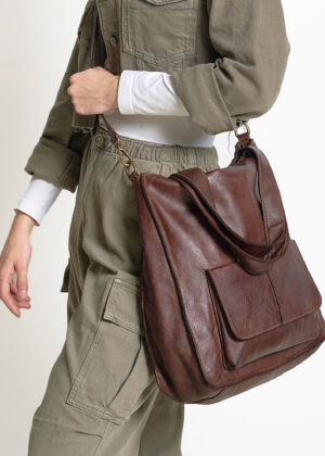 Naturaalnahast naiste käekott Marco Mazzini - Image 10