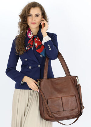 Naturaalnahast naiste käekott Marco Mazzini - Image 7