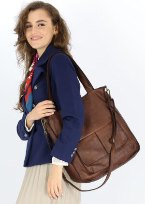 Naturaalnahast naiste käekott Marco Mazzini - Image 6