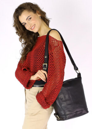 Naturaalnahast naiste käekott Marco Mazzini - Image 9