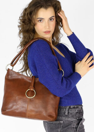 Naturaalnahast naiste käekott Marco Mazzini - Image 2