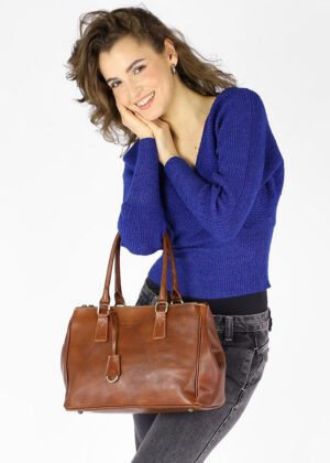 Naturaalnahast naiste käekott Marco Mazzini - Image 3