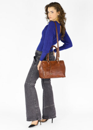 Naturaalnahast naiste käekott Marco Mazzini - Image 7