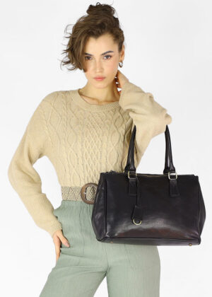 Naturaalnahast naiste käekott Marco Mazzini - Image 7