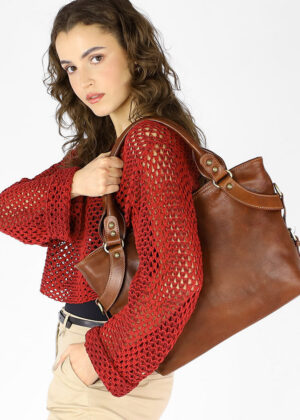 Naturaalnahast naiste käekott Marco Mazzini - Image 3