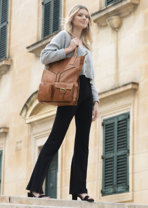 Naturaalnahast naiste käekott Marco Mazzini - Image 3