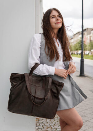 Naturaalnahast naiste käekott Marco Mazzini - Image 2