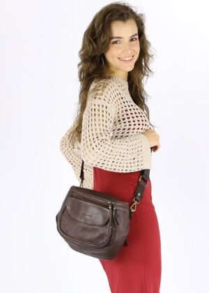 Naturaalnahast naiste käekott Marco Mazzini - Image 2