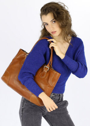 Naturaalnahast naiste käekott Marco Mazzini - Image 2