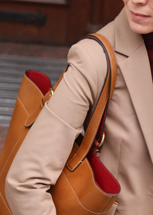 Naturaalnahast naiste käekott Marco Mazzini - Image 2