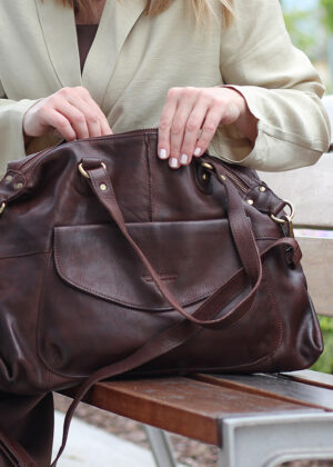 Naturaalnahast naiste käekott Marco Mazzini - Image 3