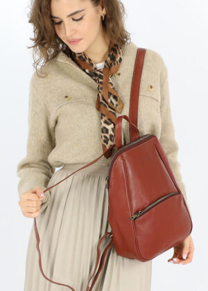 Naturaalnahast seljakott Marco Mazzini - Image 1