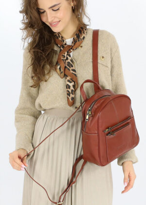 Naturaalnahast seljakott Marco Mazzini - Image 2