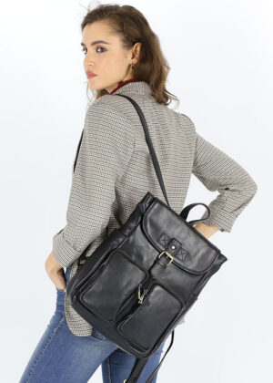 Naturaalnahast seljakott Marco Mazzini - Image 2