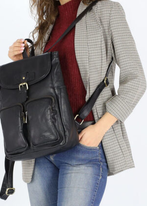 Naturaalnahast seljakott Marco Mazzini - Image 6