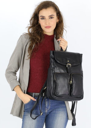 Naturaalnahast seljakott Marco Mazzini - Image 3