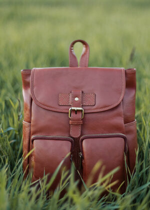 Naturaalnahast seljakott Marco Mazzini - Image 4