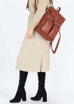 Naturaalnahast seljakott Marco Mazzini - Image 6