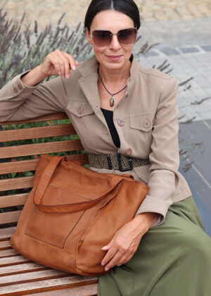 Naturaalnahast naiste käekott Marco Mazzini - Image 6