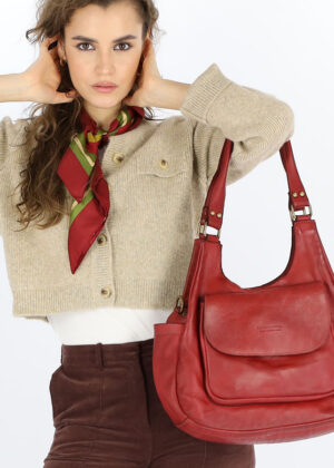 Naturaalnahast naiste käekott Marco Mazzini - Image 2