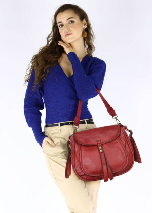 Naturaalnahast naiste käekott Marco Mazzini - Image 2