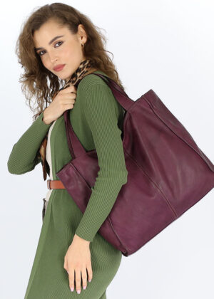 Naturaalnahast naiste käekott Marco Mazzini - Image 6