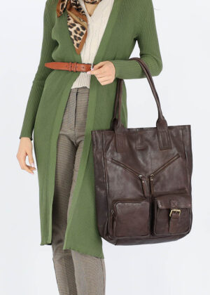 Naturaalnahast naiste käekott Marco Mazzini - Image 7