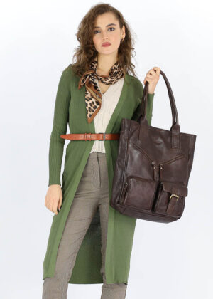 Naturaalnahast naiste käekott Marco Mazzini - Image 6