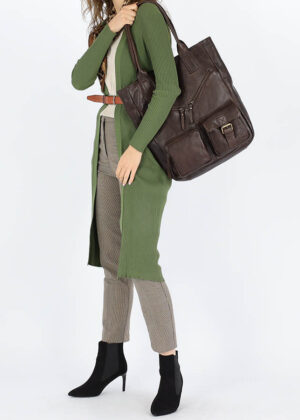 Naturaalnahast naiste käekott Marco Mazzini - Image 10