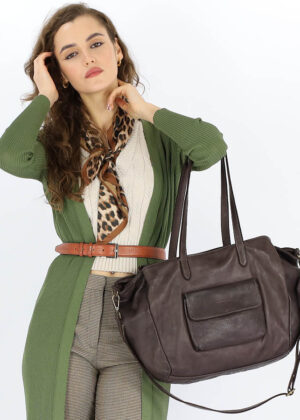 Moteriška natūralios odos rankinė Marco Mazzini - Image 2